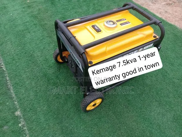 KEMAGE 7.5KVA 8500W Heavy-Duty Power Generator – Durable Genset · Photo 1