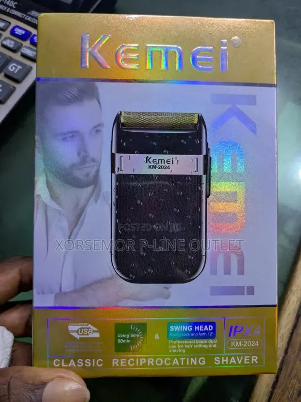 Km-2024 Rechargeable Smooth Shaver · Photo 1