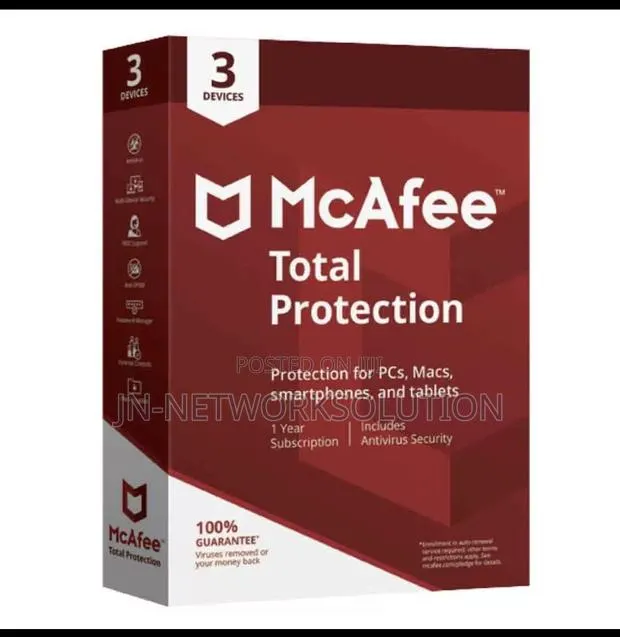 Mcafee Antivirus 3 Years User 1 Device Digital Download Key · Photo 1