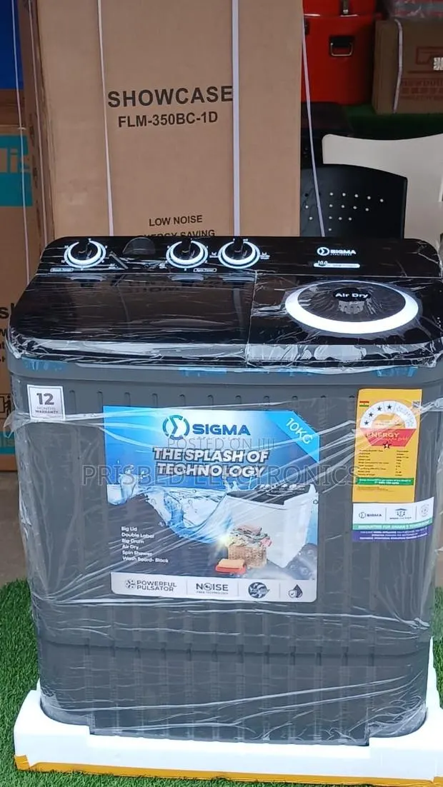 Sigma Durable Washing Machine 10kg Top Load · Photo 1