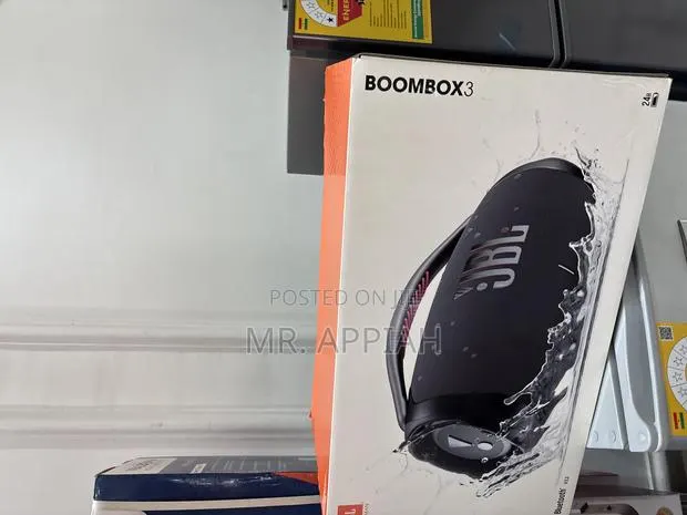 Shop Original Boombox 3 Premium Portable Bluetooth Speaker(Black)180w · Photo 1