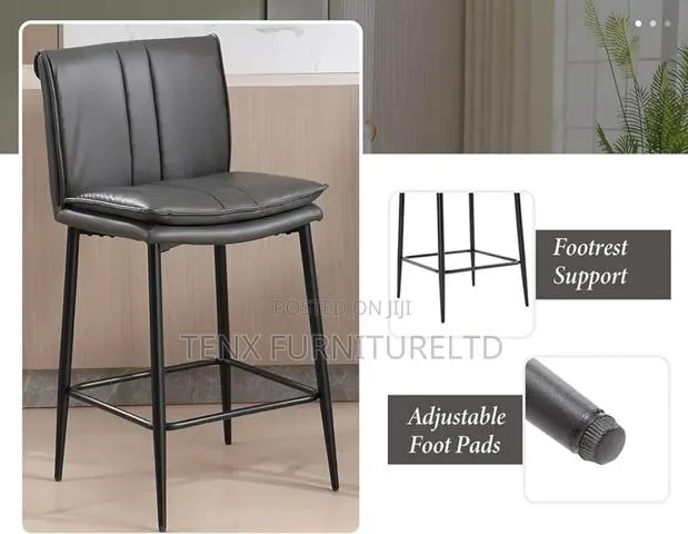 Counter Bar Stool (Single) Grey · Photo 1