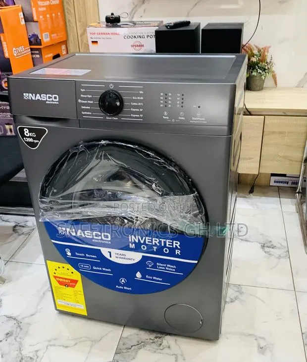 Accessible New Nasco 8kg Frontload Washing Machine · Photo 1