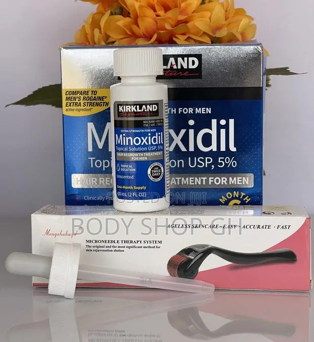Derma Roller + Kirkland for Beard, Hairline and Bald Spots · Photo 1