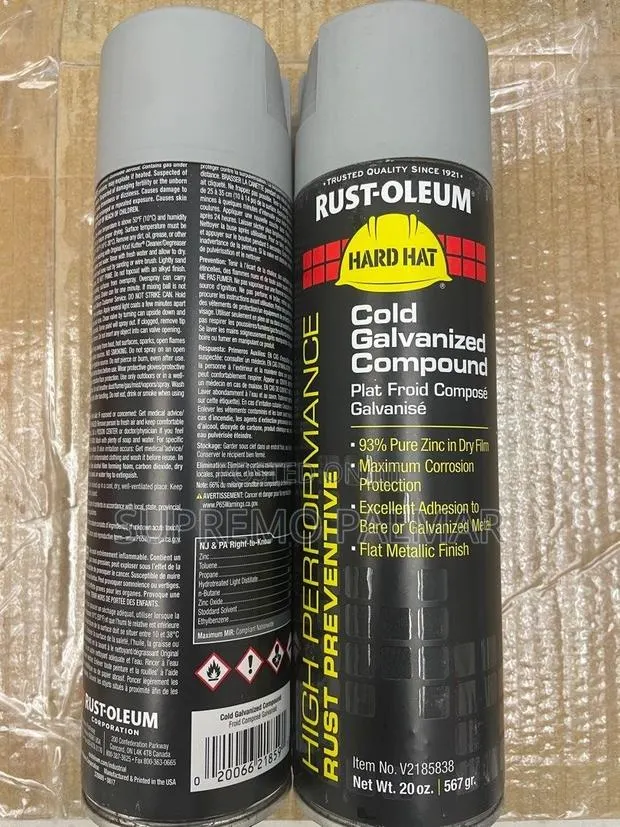 Rust-Oleum Zinc Spray 20oz – Cold Galvanizing Anti-Rust Coating · Photo 1