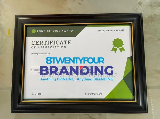 Wooden Citation/Awards Printing and Framing · Photo 1