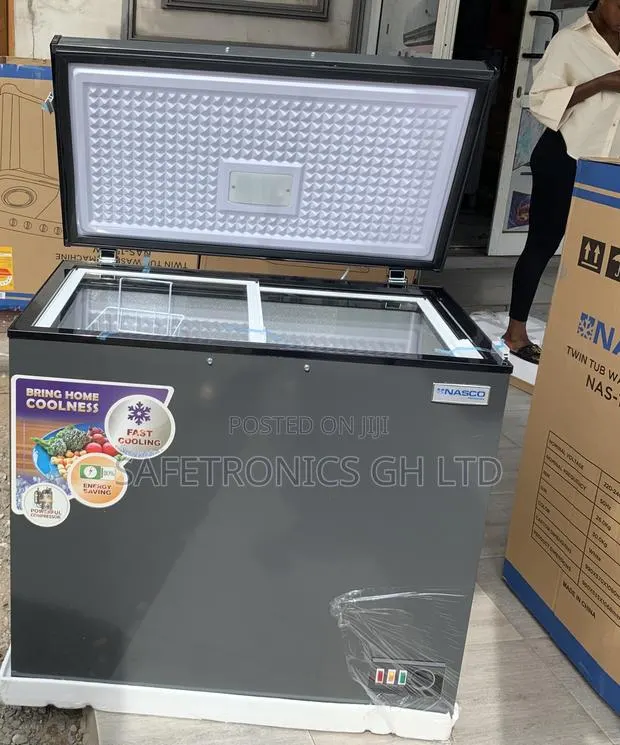 Great Offer on 1 Door * Grey Nas-250fl 198L Freezer · Photo 1