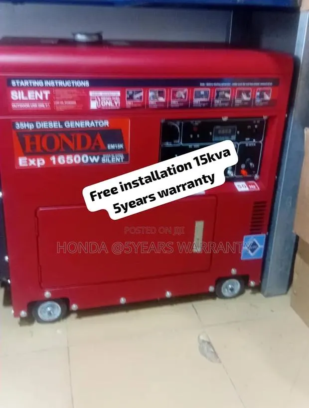 Honda 15kva Fuel-Efficient Power Generator · Photo 1