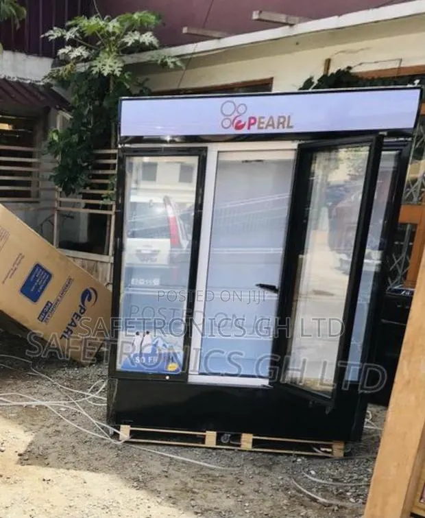 Most Unique PVC-150 Display Pearl Glass 3 Doors Fridge · Photo 1