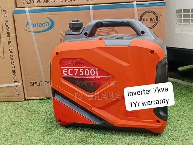 Ecoolmax 7KVA Inverter Genset – Quality Performance Inverter 7kva · Photo 1