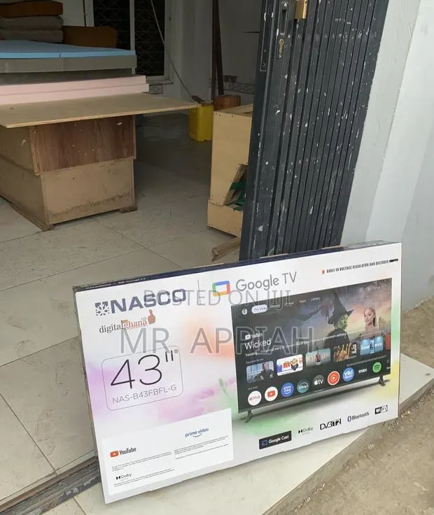 Purchase Affordable Nasco 43” Digital Satellite TV(Black). · Photo 1