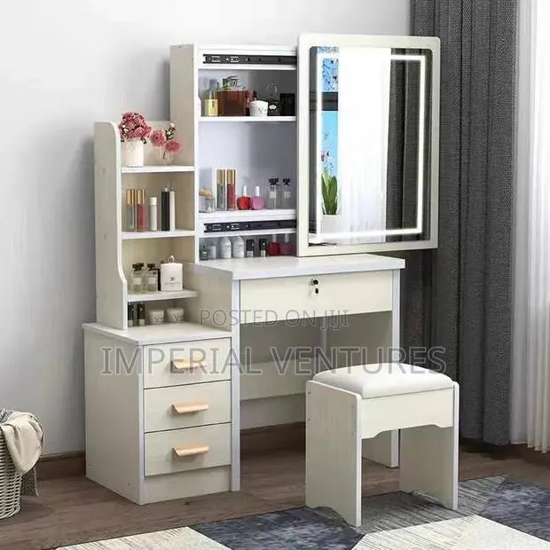 Offwhite Quality Led Dresser With Sections · Photo 1