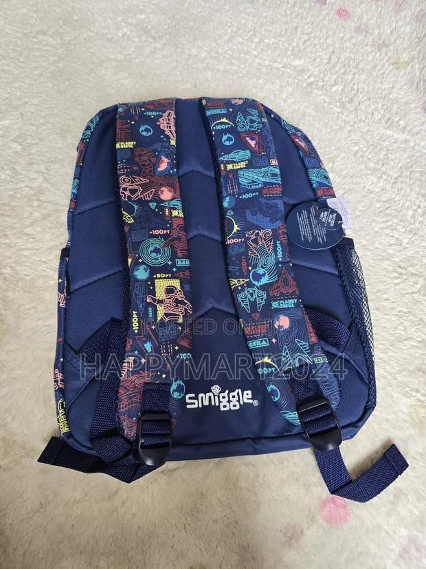 Smiggle Unisex Space Astronaut Print Waterproof Student School Bag · Photo 4