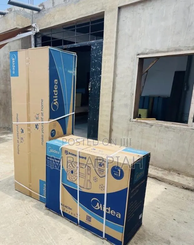 Check Out Midea Mj2-48crn1 5.0hp Floor Standing Air Conditioner. · Photo 1