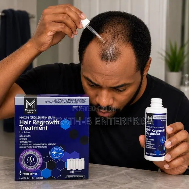 The Daily Hair-Care Essential Members Mark 5% Minoxidil Hair Regrowth · Photo 1