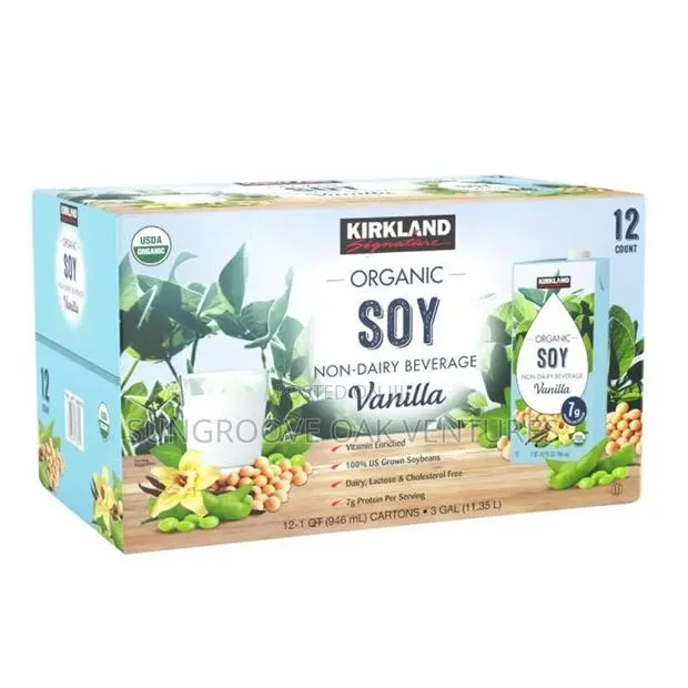 Kirkland Organic Soyamilk, Vaniy · Photo 1