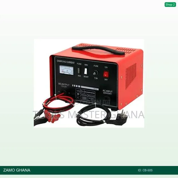 Rasswin 40-100a 12v-24v Battery Charger Booster 220-240v En60 - Cb-50s · Photo 1