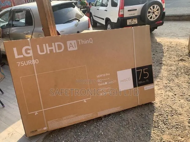 Check Out Android Smart 75 Inch 4K LED LG UR80 TV · Photo 1