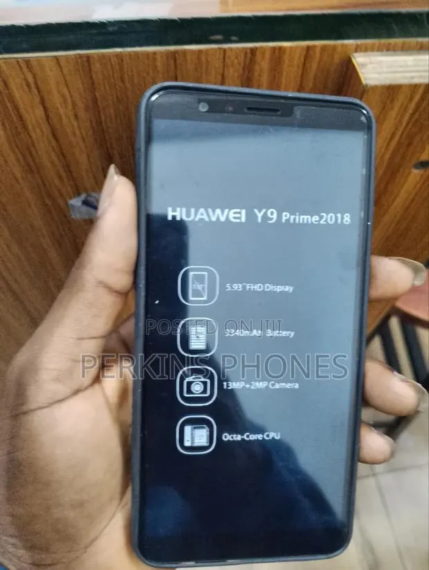 New Huawei Y9 Prime 128 GB Black · Photo 1