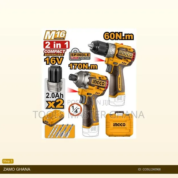 Cordless 2 PCS Combo - Cosli240968 · Photo 1