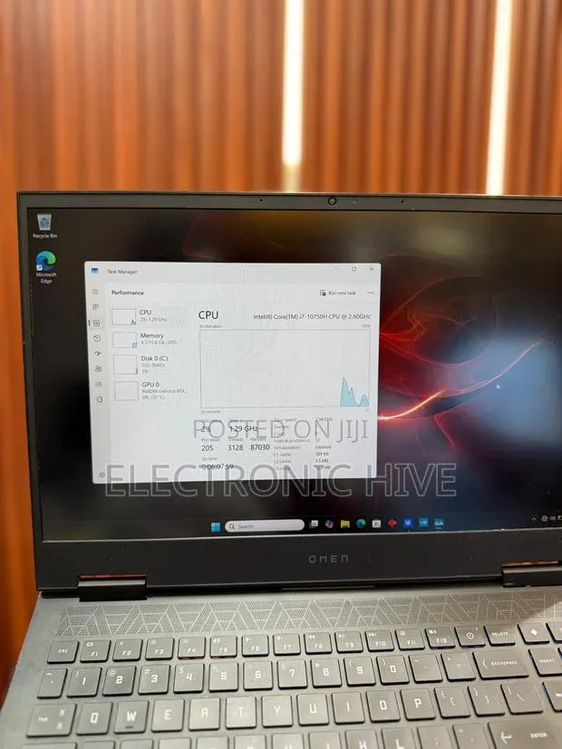 Laptop HP Omen 15 16GB Intel Core I7 SSD 512GB · Photo 1