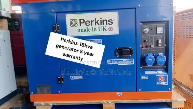 Perkins 18KVA Genset – Premium Power, Proven Performance · Photo 1