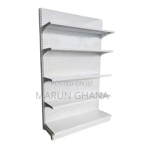 Heavy Duty End Unit Shelves - H 190 X L 120 X D 48 CM · Photo 1