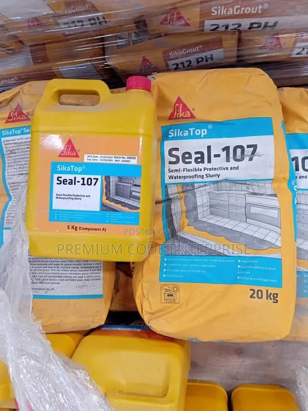 Sikatop Seal - 107 Cementitious Waterproofing Slurry · Photo 1