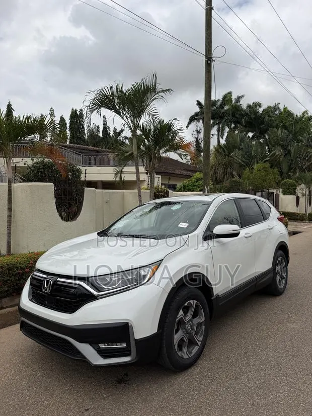 Honda CR-V EX AWD 2019 White · Photo 1