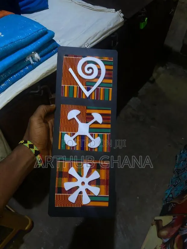 Adinkra Symbol Wall Art Decor|Ghana Wall Art · Photo 1
