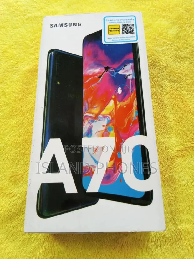 New Samsung Galaxy A70 128 GB Black · Photo 1