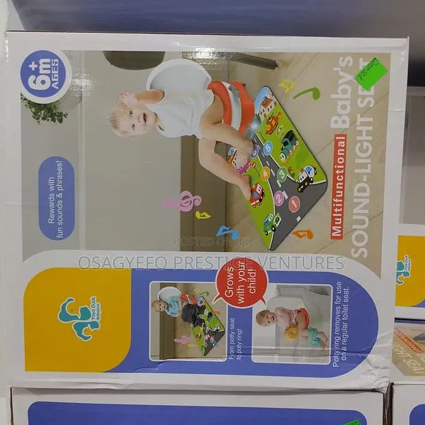 Quality Toilet Sound Light Seat for Kids · Photo 1