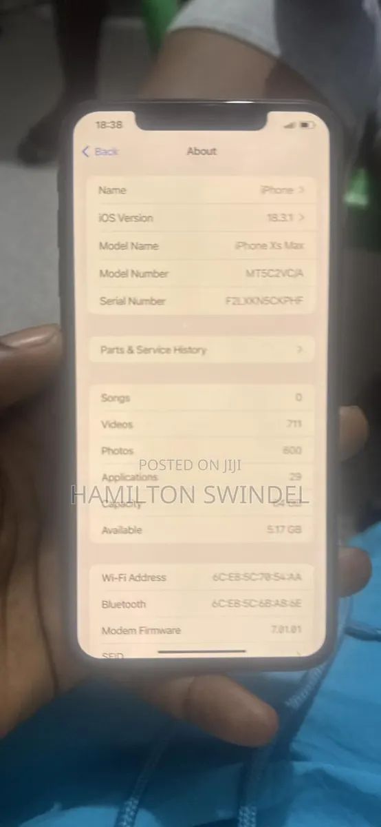 Apple iPhone XS Max 64 GB Black · Photo 1