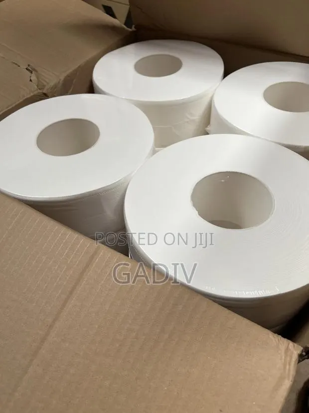 Jumbo T-Roll Paper 12 Rolls Per Box · Photo 2