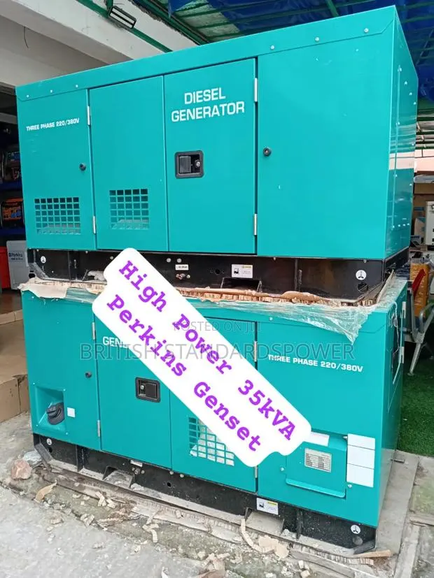 Premium Power From Perkins 35kva Genset · Photo 1
