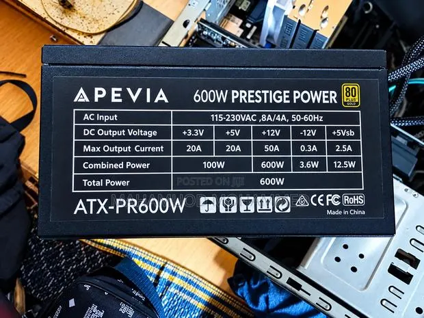 Apevia Gold Psu 600watt · Photo 1