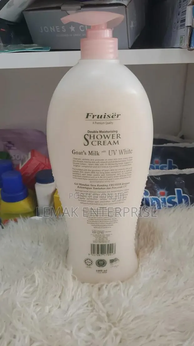 Original Fruiser Double Moisturising Shower Cream Goat Milk UV White. · Photo 2