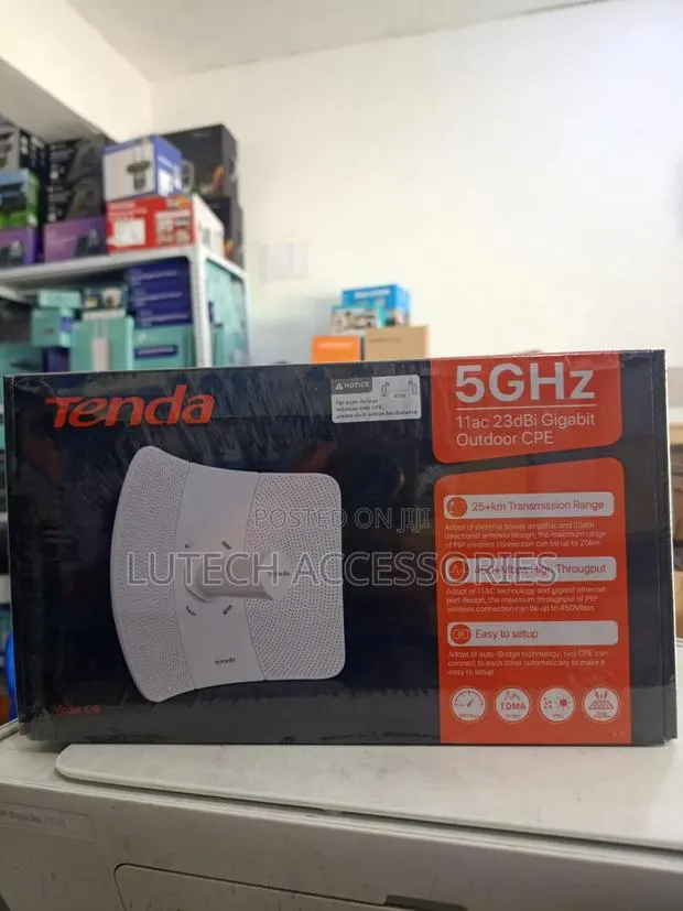 Tenda 09 5GHz Gigabit Outdoor CPE · Photo 1