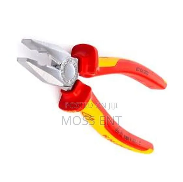 Combination Plier 200mm 1000v Chrome Multifunctional Red/Y - K- · Photo 1