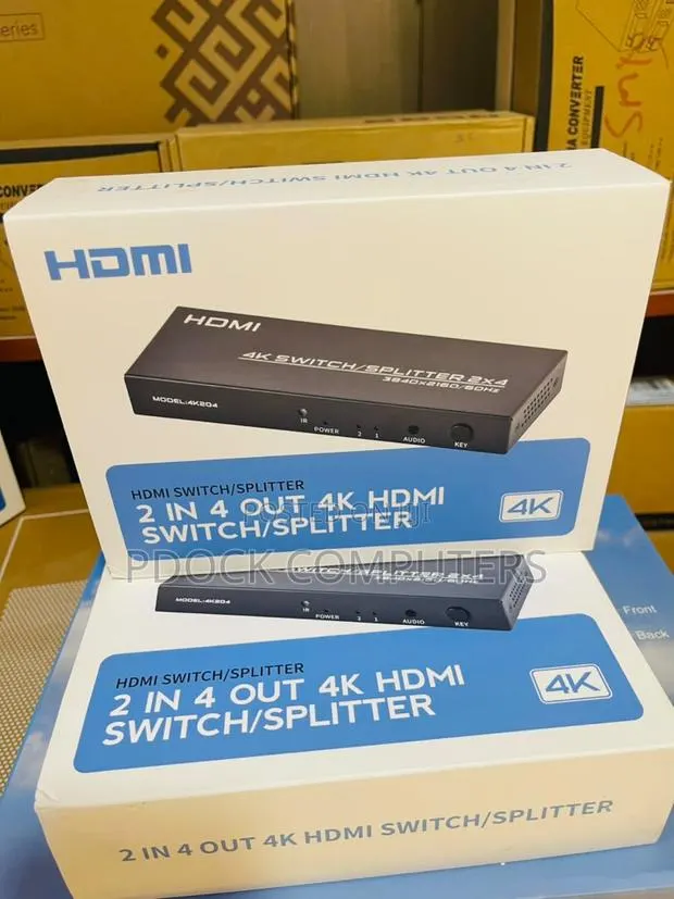 Hdmi Matrix Splitter Switch 2 X 4 · Photo 1