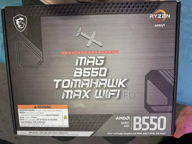 MSI MAG B550 Tomahawk MAX WiFi Gaming Motherboard Ryzen 5000 Series · Photo 1
