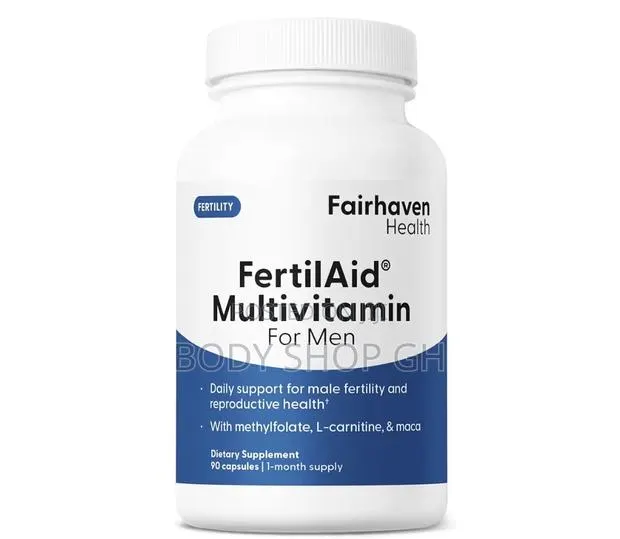 Fairhaven Health Fertilaid for Men - L-Carnitine, Coq10, Maca and Zinc · Photo 1