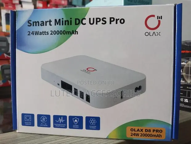 Olax Smart Mini Ups Pro 24w, 20000mah · Photo 1