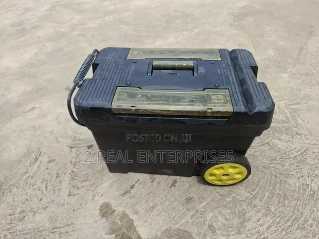Stanley 2-in-1 Mobile Work Center Rolling Tool Box Chest With Wheels · Photo 1