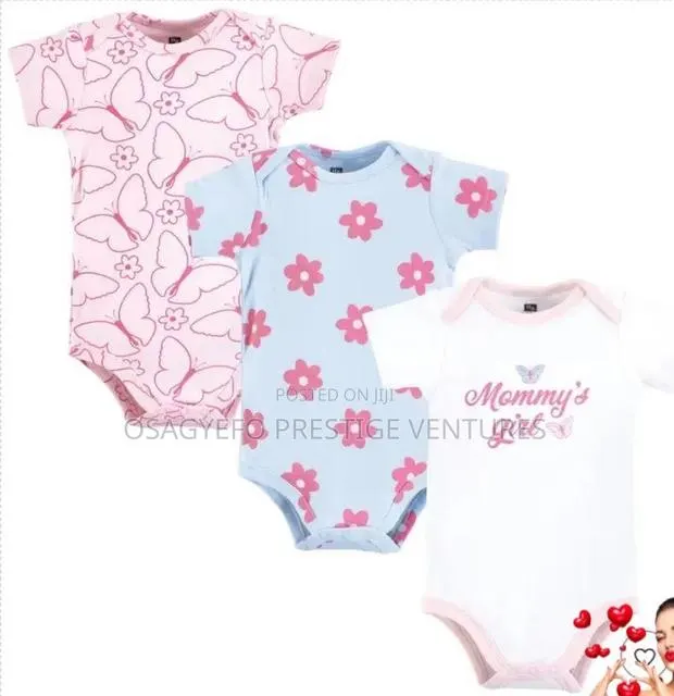 Infant Cotton Rompers · Photo 1