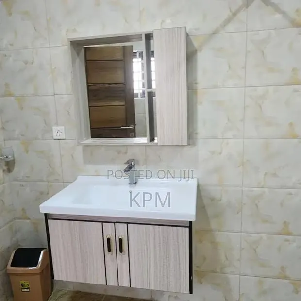 Factory Price Soft Grey Wooden Colour Hotel Apartment Vanity Basin · Photo 1