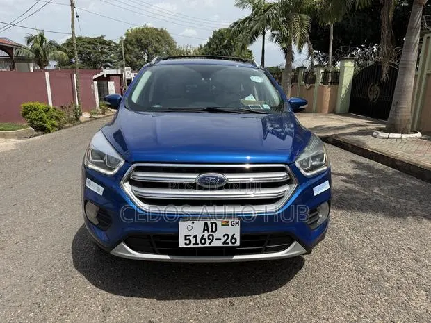 Ford Escape Titanium 4x4 2017 Blue · Photo 1