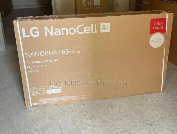 LG 65" Nano80a Ai-Powered Led Smart TV · Photo 1
