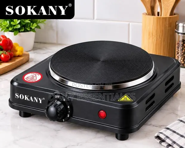 Sokany Electric Stove 1000W – Single Burner