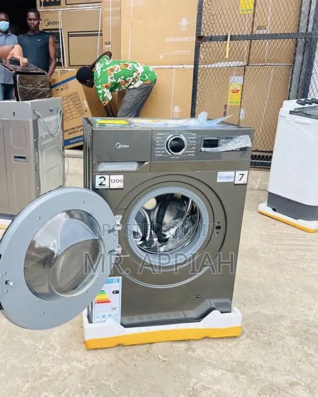 Shop Unique Midea Mf110w70 7kg Fully Automatic Washing Machine(Gray) · Photo 1